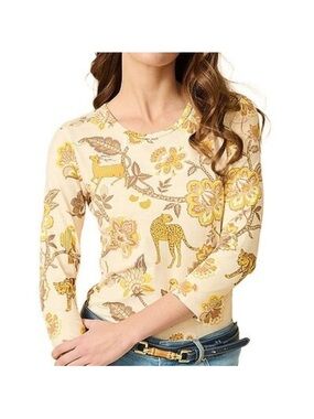 J.McLaughlin Catalina Cloth Tigris Top